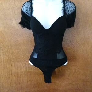 Sexy one piece teddy.